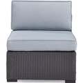 Veranda Biscayne Armless Chair with Mist Cushions VE657927